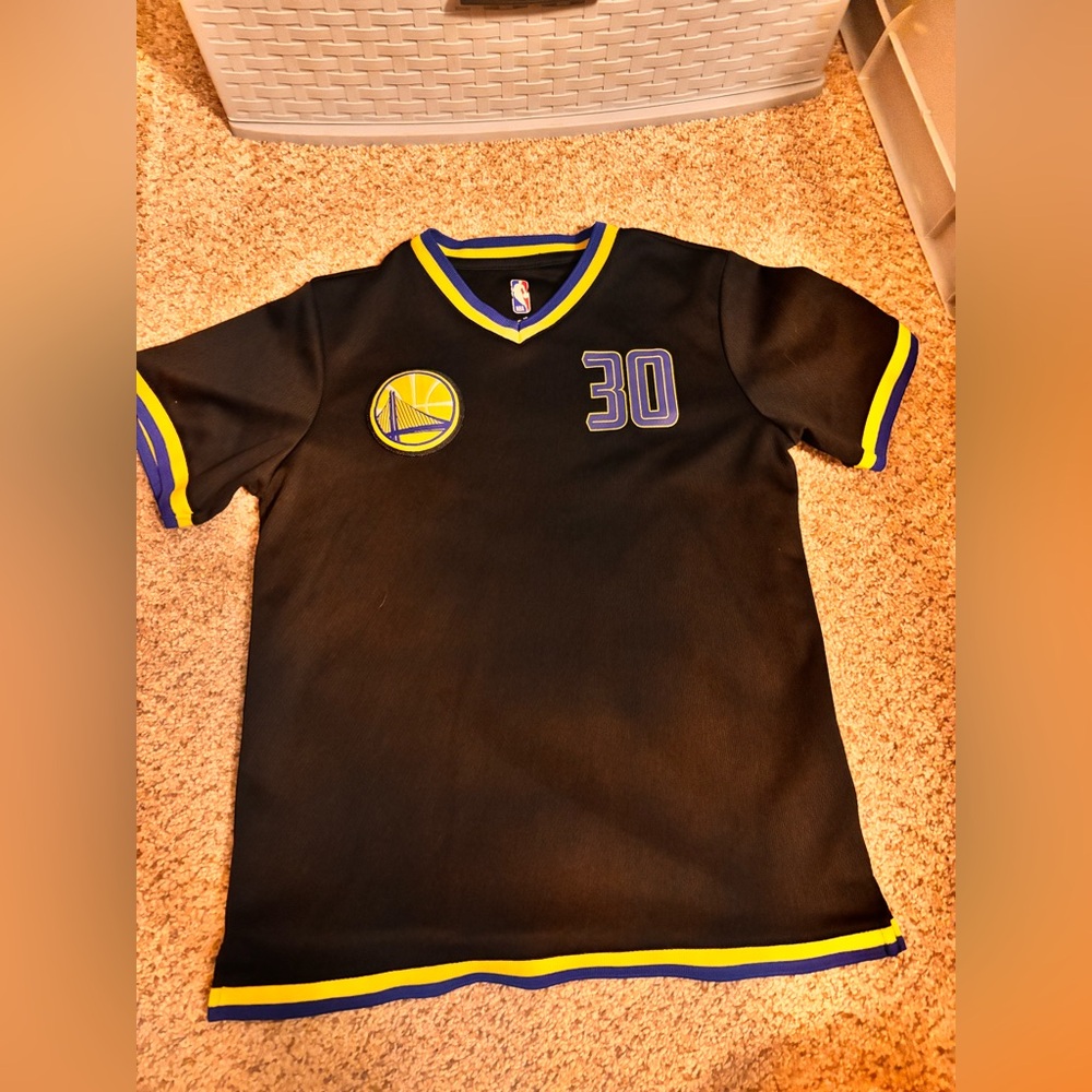 Kids  NBA Steph Curry jersey